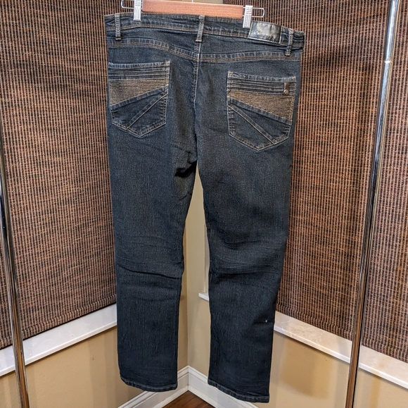 Fried Denim - 36X32 Slim - Black Denim Jeans - Picture 3 of 15